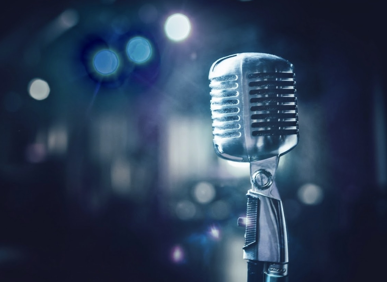 Vintage Microphone Karaoke